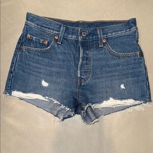 Levi's Denim Blue Women's Shorts